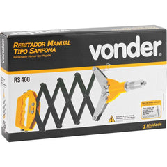 Rebitador Sanfona 5 Bicos 2,4 A 6,4mm Rs400 - Vonder Constru