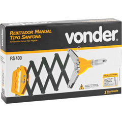 Rebitador Sanfona 5 Bicos 2,4 A 6,4mm Rs400 - Vonder Constru