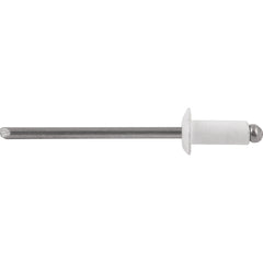 Rebite Alumínio Branco 3,2x16mm 316 com 1000 peças - Vonder