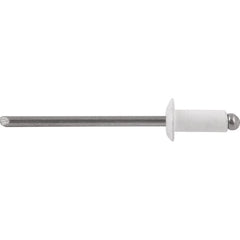 Rebite Alumínio Branco 3,2x8mm 308 com 1000 peças Vonder