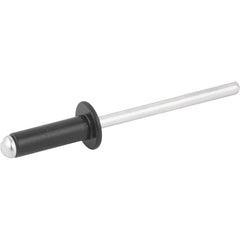 Rebite Alumínio Preto 3,2x10,0 com 100 peças - Nove54