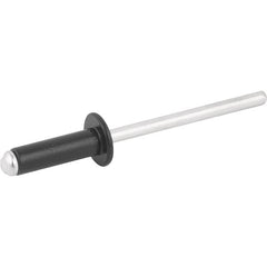 Rebite Alumínio Preto 3,2x19,0 com 50 peças - Nove54