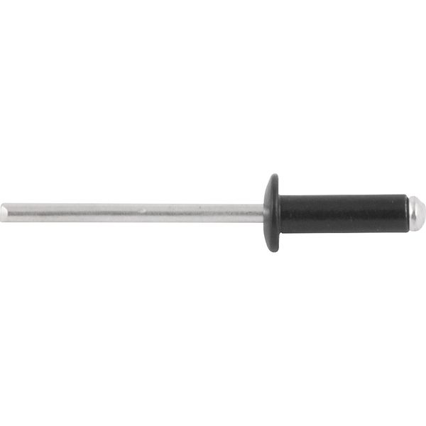 Rebite Alumínio Preto 3,2x6,0 com 100 peças - Nove54