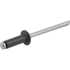 Rebite Alumínio Preto 4,8x10mm 510 com 1000 peças Vonder