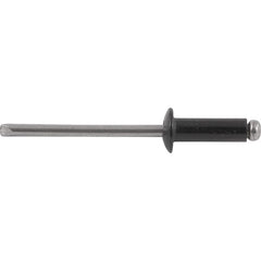 Rebite Alumínio Preto 4,8x10mm 510 com 1000 peças Vonder