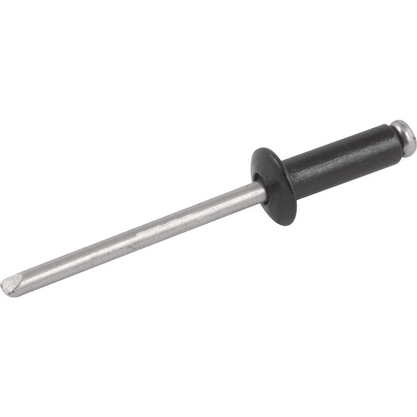 Rebite Alumínio Preto 4,8x10mm 510 com 1000 peças Vonder
