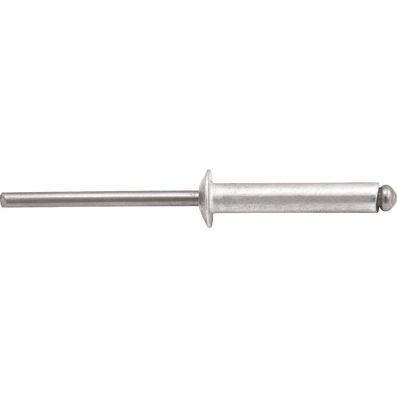 Rebite Repuxo Alum 4,0x22,0mm mandril aço 1000 pçs Vonder