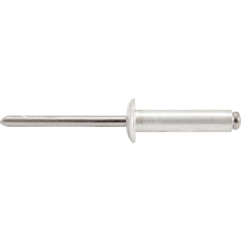 Rebite Repuxo De Alumínio 4,8x25,0mm Mandril Aço Com 50 Peça