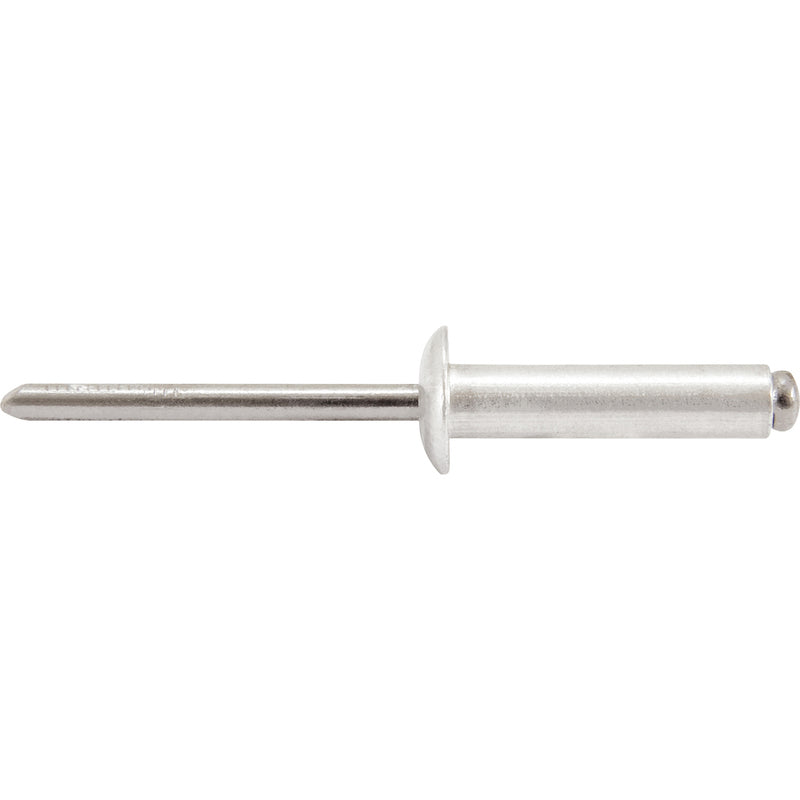 Rebite Repuxo De Alumínio 6,0x22,0mm Mandril Aço Com 50 Peça