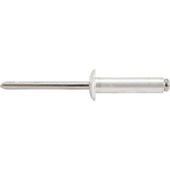 Rebite Repuxo De Alumínio 6,0x22,0mm Mandril Aço Com 50 Peça