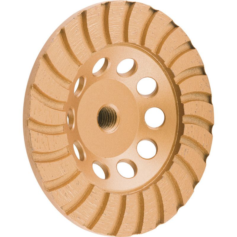 Rebolo diamantado 115mm turbo rosca m14 Vonder