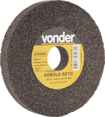 Rebolo Reto 152,4x19,0x31,8 24/36 Grosso Marrom Vonder
