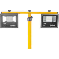 Refletores com Suporte Tripé de 2 metros 20W Vonder