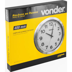 Relógio de Parede 400mm Vonder
