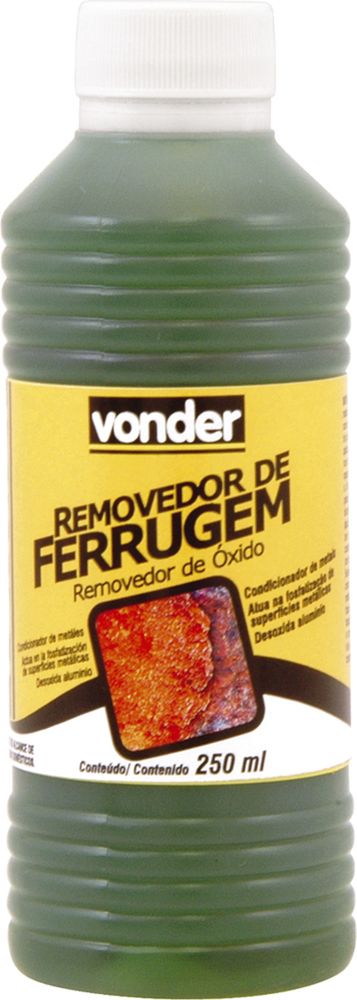 Removedor de ferrugem 250ml Vonder