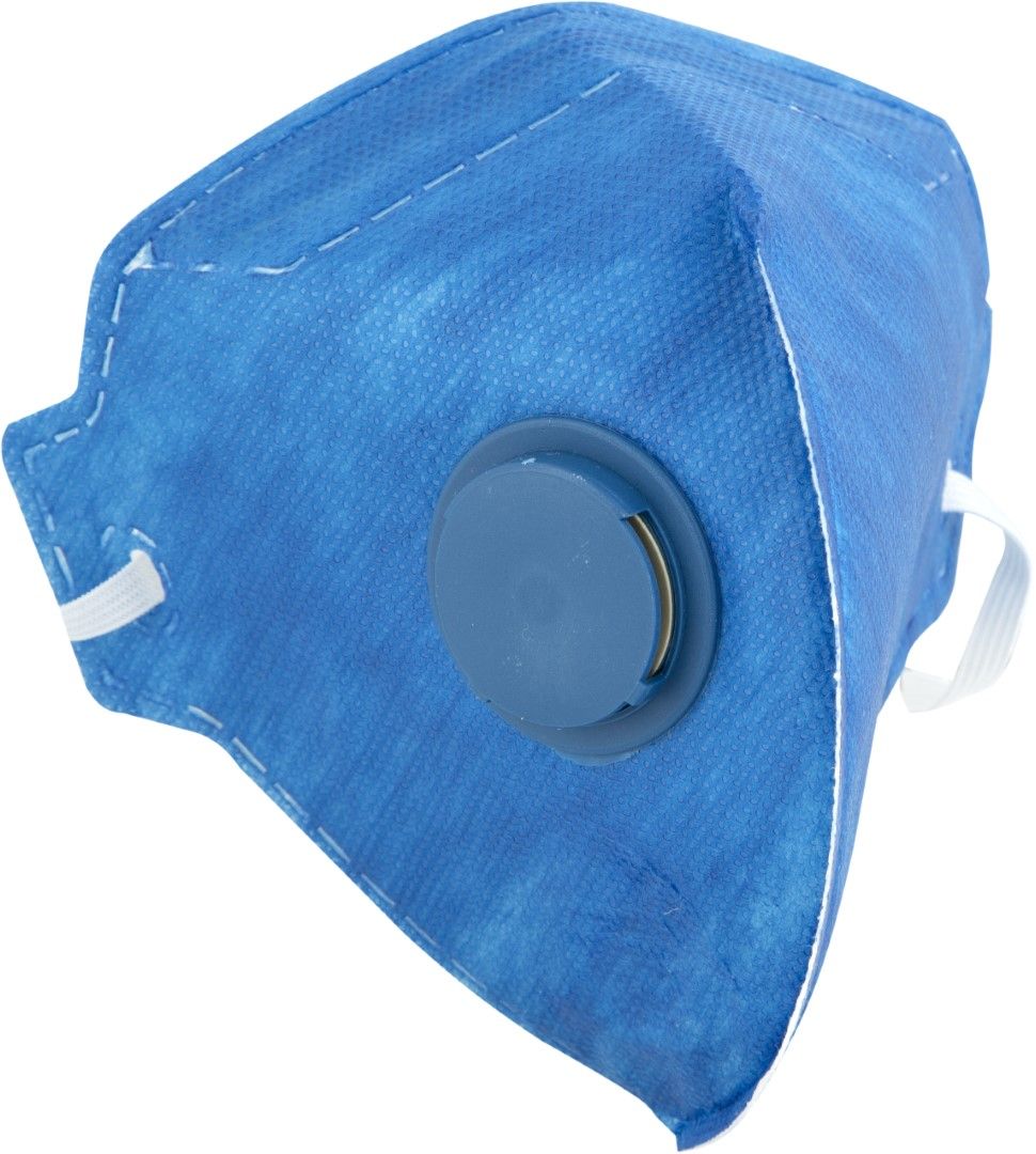 Respirador Dobrável c/ Válvula Pff2 Azul Vonder Plus