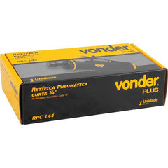 Retífica Reta Pneumática Curta 1/4" RRP144 - Vonder Plus