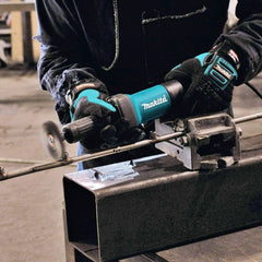 Retificadeira 6mm 1/4'' 400W 25000 RPM Pinça 6mm Industrial Metal com Chaves GD0600 220V Makita