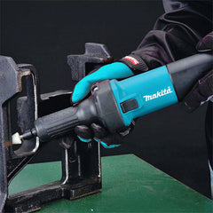 Retificadeira 6mm 1/4'' 400W 25000 RPM Pinça 6mm Industrial Metal com Chaves GD0601 220V Makita