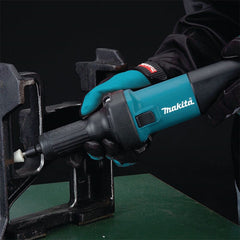 Retífica 6Mm 1/4'' Industrial 400W Ideal para Desbaste Com Chave e Pinça GD0601 127V Makita