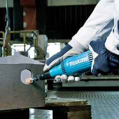 Retificadeira 6Mm 1/4'' Industrial 240W Ideal para Desbastes Com 2 Chaves e Pinça GD0603 127 Makita