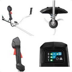 Roçadeira de Grama a Bateria 40V Guidão Makita UR016GM101 220V