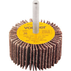 Roda de Lixa 50x25mm com Haste G36 Vonder