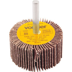 Roda de Lixa 50x25mm com Haste G80 Vonder