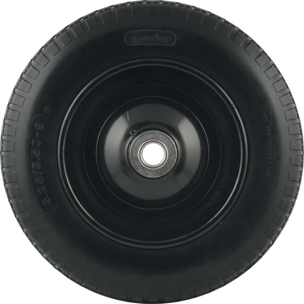 Roda Completa com Pneu Maciço Furo de 1" Vonder