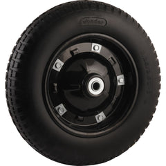 Roda Completa com Pneu Maciço Furo de 3/4" Vonder