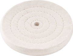 Roda de pano 4x1/2" furo 10mm para polimento Vonder