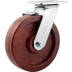 Rodizio Giratório com Freio 8'' Celeron Industrial Vonder