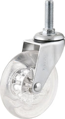 Rodizio Giratório 20kg 1.3/8 Poliuretano Transparente Vonder