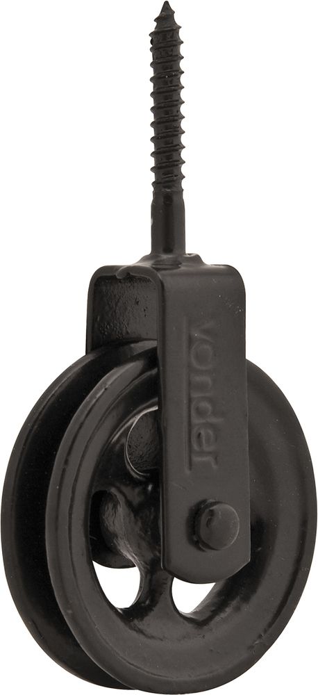 Roldana metálica 4cm com parafuso 15kg - Vonder
