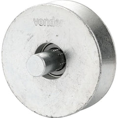 Roldana p/ Portão 2.1/2" Tipo V Aço Zincado R.Pino Vonder