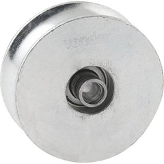 Roldana p/ Portão 2.1/2"Tipo U Aço Zincado R.Bucha Vonder