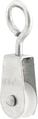 Roldana plástica 2cm com olhal 10kg Vonder