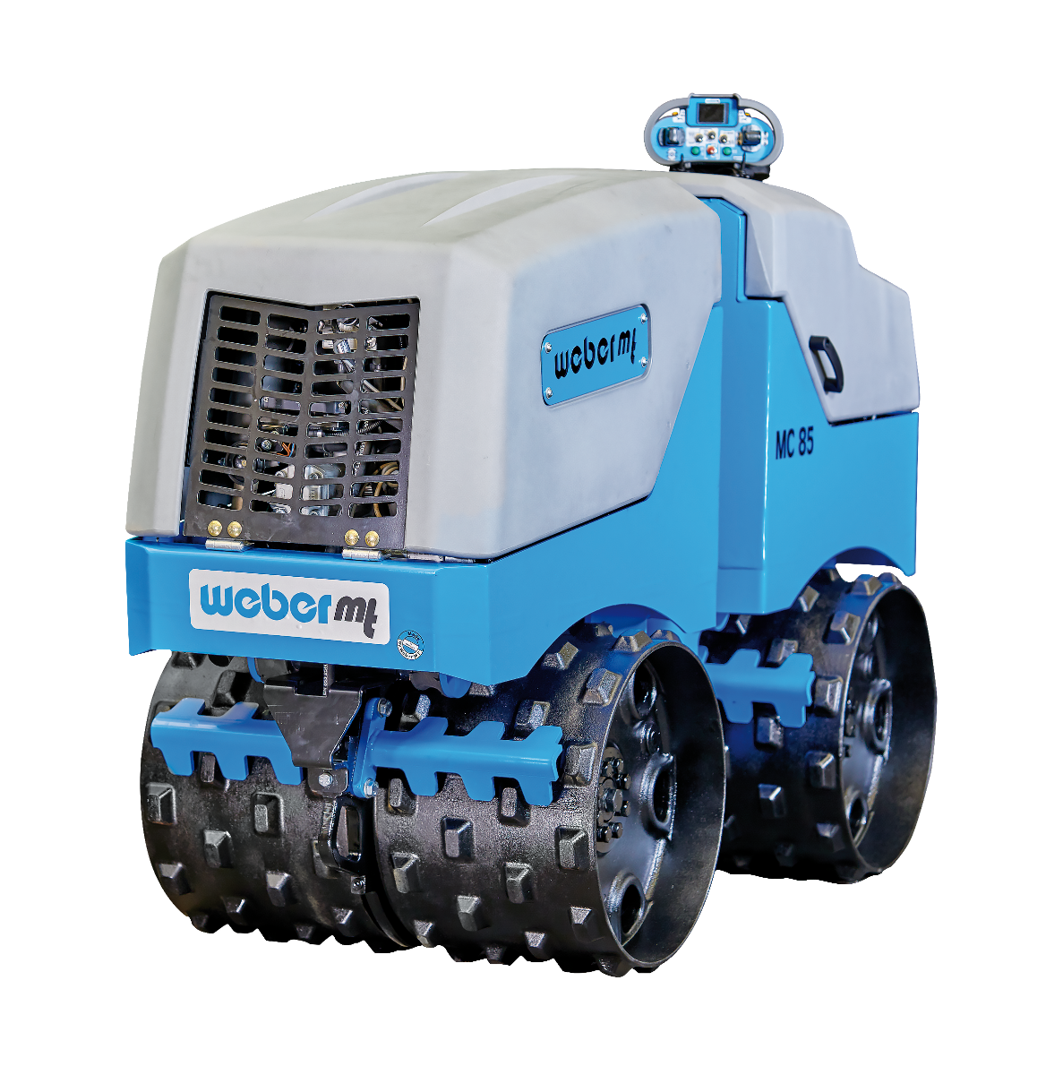 Rolo Compactador de Trincheira Pé de Carneiro Mc85 Weber Diesel