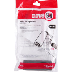 Rolo para pintura espuma 09cm com suporte - Nove54