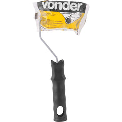 Rolo Pintura Microfibra 05cm Antirrespingo Suporte Vonder