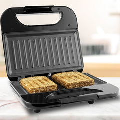 Sanduicheira Toast BGR01P Britânia Preta Com Revestimento Antiaderente 220V