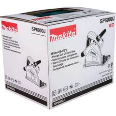 Serra Circular 165Mm Industrial 1300W Com Lâmina Maleta Mak-Pac SP6000J 220V Makita