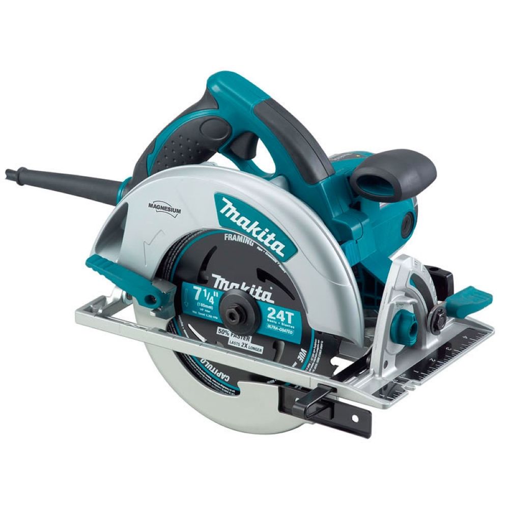 Serra Circular 185Mm Industrial 1800W Com Guia Reta Lâmina de Serra 5007MG 110V Makita