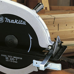 Serra Circular 335Mm Industrial 1750W Com Lâmina de Aço Guia Reta Chave Punho 5103N 110V Makita