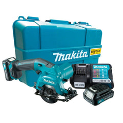 Serra Circular A Bateria 12V 1500 RPM Cxt 85Mm Com 2 Baterias Carregador e Maleta HS301DWYE Makita