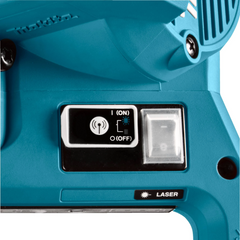 Serra Circular Esquadria 255Mm Sem Fio 18V Cortes 90° Com Sistema AWS e Motor BL DLS111ZU Makita