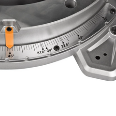 Serra Circular Esquadria 255Mm Sem Fio 18V Cortes 90° Com Sistema AWS e Motor BL DLS111ZU Makita