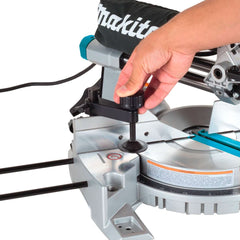 Serra de Esquadria 260Mm 1430W Esquadro Trava Coletor de Pó Suporte Morsa LS1018L 220V Makita
