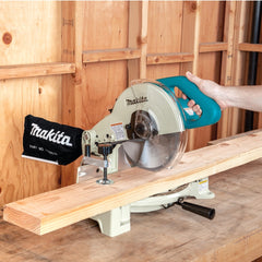 Serra de Esquadria 255Mm Industrial 1650W Com Coletor de Pó Morsa Lâmina LS1040 220V Makita