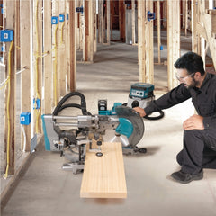 Serra de Esquadria 305 mm AWS Sem Bateria Sem Carregador LS003GZ Makita